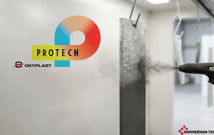 Malowanie proszkowe Oxyplast w ogrodzeniach Hammerman-Tech
