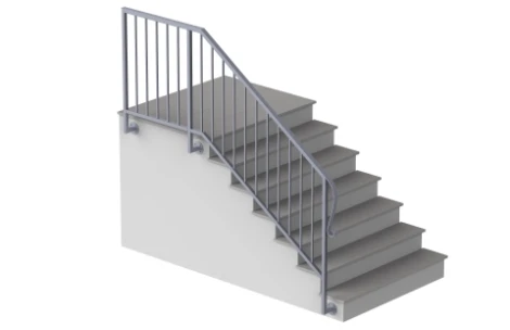 Montaż barierki od góry